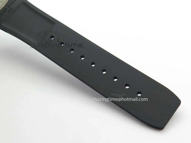 RM033 Titanium SF Best Edition Arabic Markers Dial On Black Rubber Strap Micro-Rotor Movement