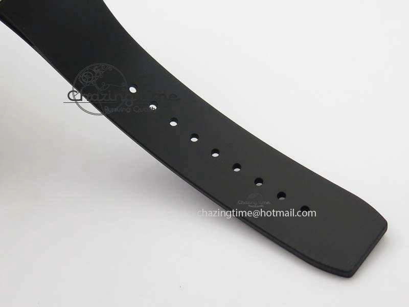 RM033 Titanium SF Best Edition Roman Markers Dial On Black Rubber Strap Micro-Rotor Movement