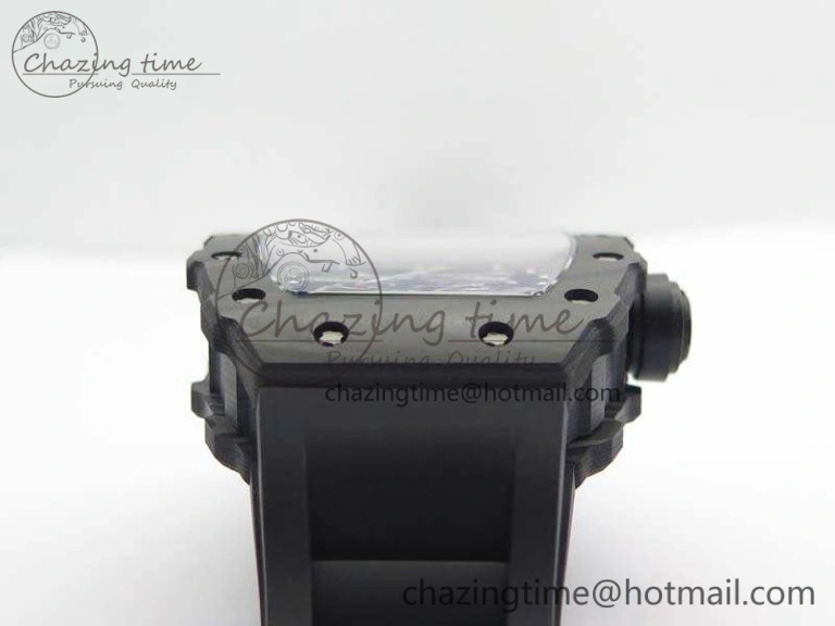 RM035-01 FC Case KVF Best Edition Skeleton Dial Black Crown On Rubber Strap MIYOTA8215 V2
