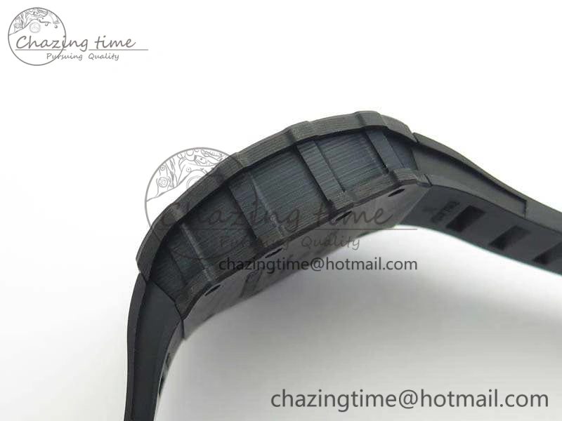 RM035-01 FC Case KVF Best Edition Skeleton Dial Black Crown On Rubber Strap MIYOTA8215 V2