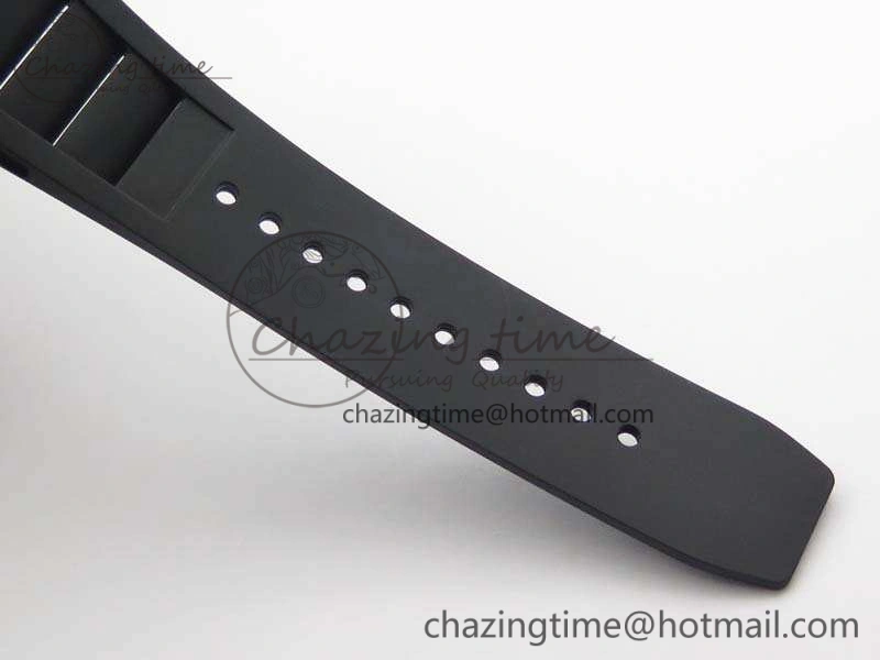 RM035-01 FC Case KVF Best Edition Skeleton Dial Black Crown On Rubber Strap MIYOTA8215 V2