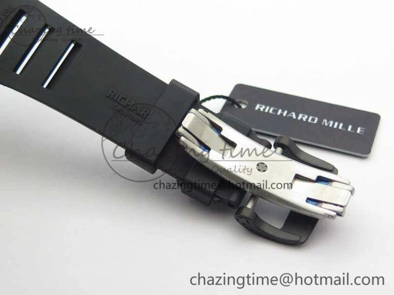 RM035-01 FC Case KVF Best Edition Skeleton Dial Red Crown On Rubber Strap MIYOTA8215 V2
