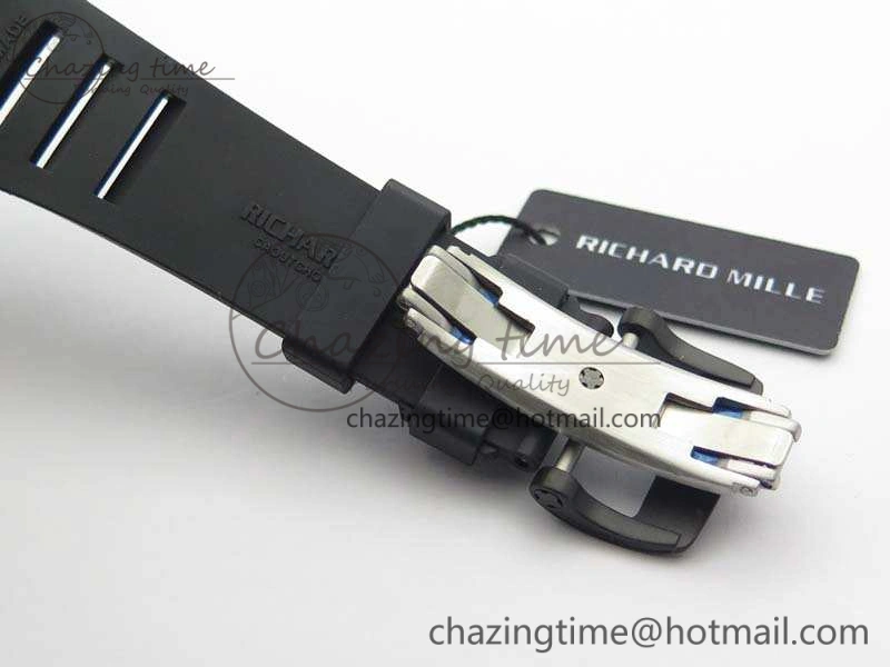 RM035-01 FC Case KVF Best Edition Skeleton Dial Red Crown On Rubber Strap MIYOTA8215 V2