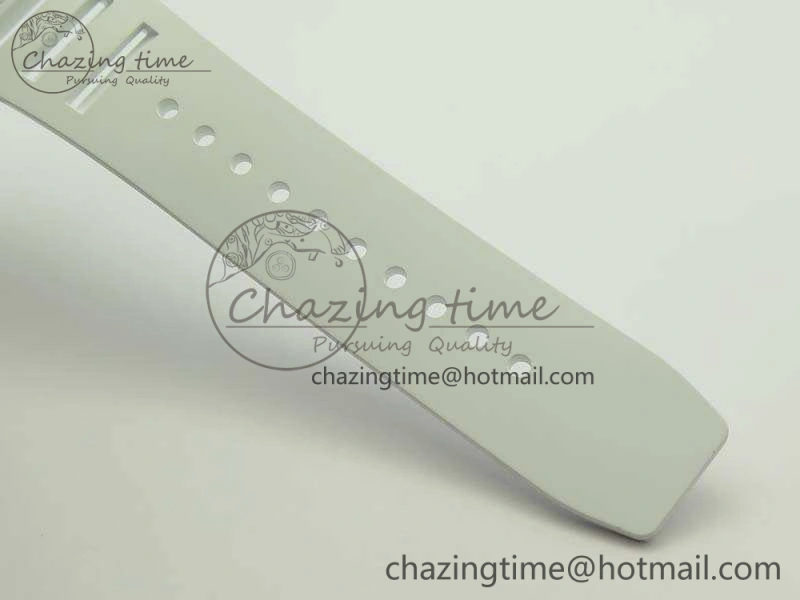 RM035-01 Forged Carbon KVF Best Edition Skeleton Dial Red On White Rubber Strap MIYOTA8215 V2