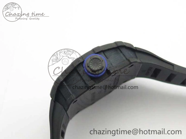 RM035-01 PSG FC Case KVF Best Edition Skeleton Dial On Rubber Strap MIYOTA8215 V2