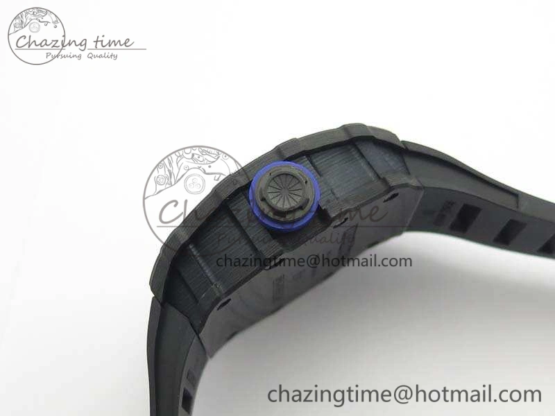 RM035-01 PSG FC Case KVF Best Edition Skeleton Dial On Rubber Strap MIYOTA8215 V2