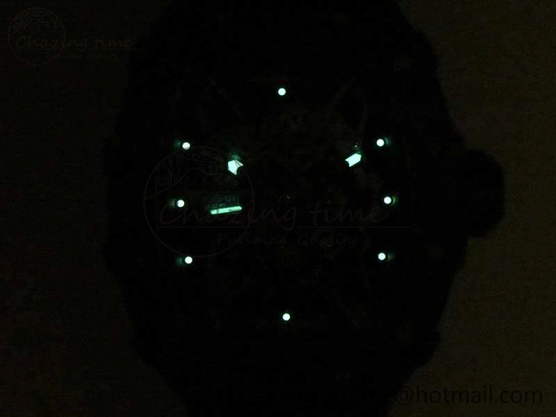 RM035-01 PSG FC Case KVF Best Edition Skeleton Dial On Rubber Strap MIYOTA8215 V2