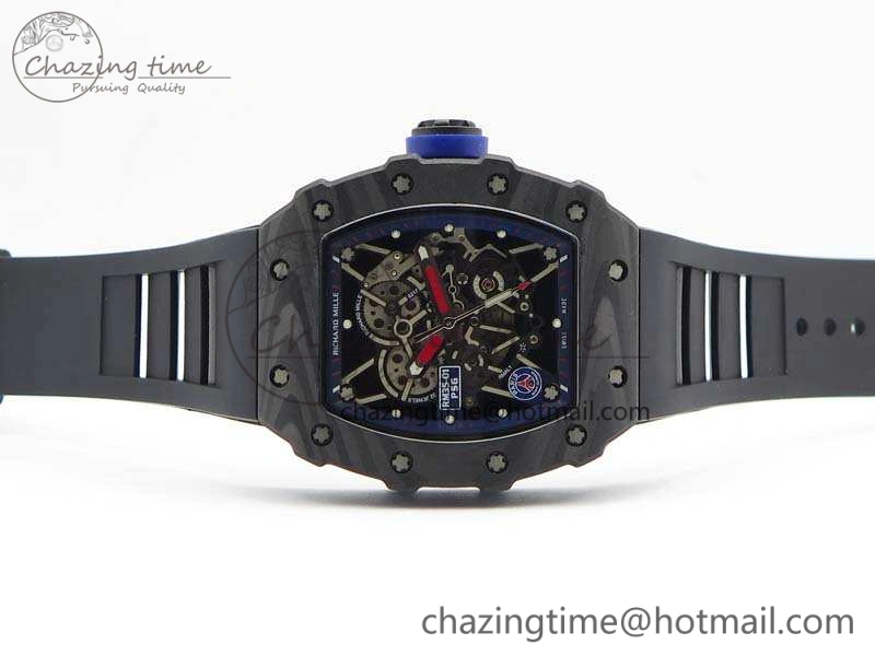 RM035-01 PSG FC Case KVF Best Edition Skeleton Dial On Rubber Strap MIYOTA8215 V2
