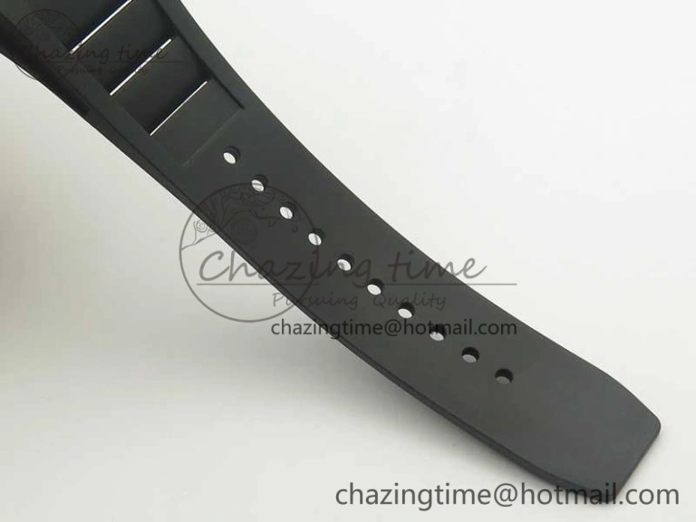 RM035-02 Americas Ceramic RG Case KVF Best Edition Skeleton Dial on Black Rubber Strap MIYOTA8215