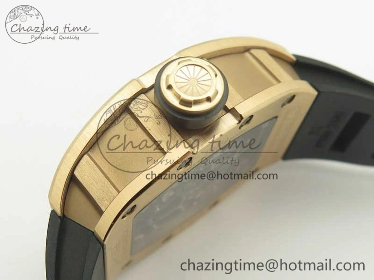 RM035-02 Americas RG KVF Best Edition Skeleton Dial on Rubber Strap MIYOTA8215