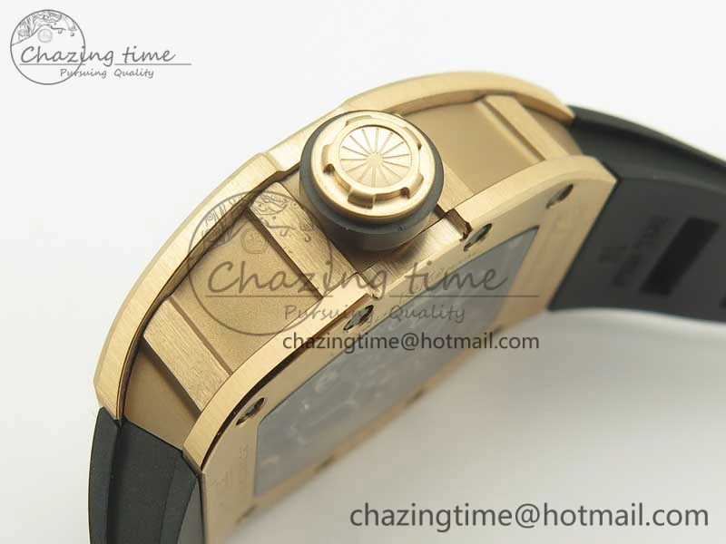 RM035-02 Americas RG KVF Best Edition Skeleton Dial on Rubber Strap MIYOTA8215