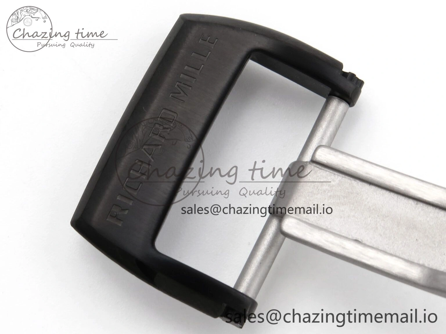 RM035-02 Black Carbon T+F Best Edition Skeleton Dial on Black Rubber Strap Clone RMUL3