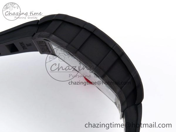 RM035-02 NTPT ZF 1:1 Best Edition Skeleton Dial on Black Rubber Strap RMAL1 Super Clone V6