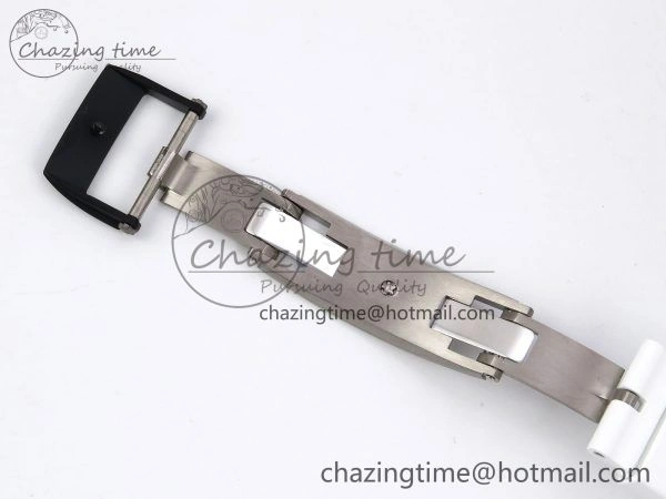 RM035-02 NTPT ZF 1:1 Best Edition Skeleton Dial on White Rubber Strap RMAL1 Super Clone V6