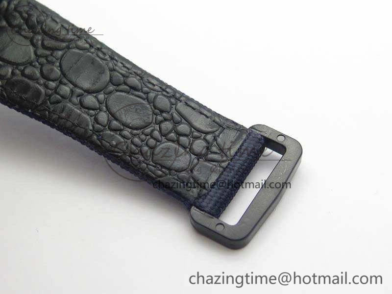 RM035-02 PSG Forged Carbon Caseback KVF Best Edition Skeleton Dial On Blue Nylon Strap MIYOTA8215 V2