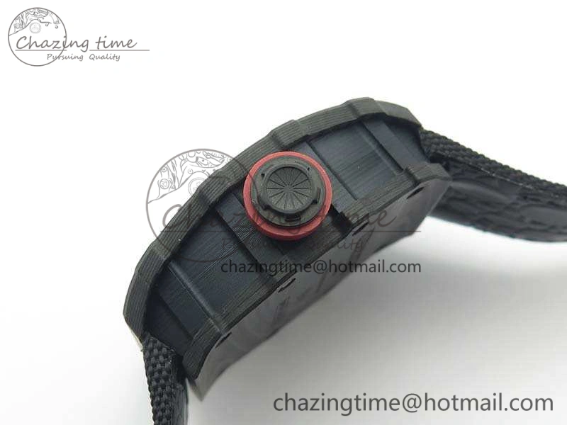 RM035-02 Rafael Nadal FC Caseback KVF Best Edition Skeleton Dial Red On Nylon Strap MIYOTA8215 V2
