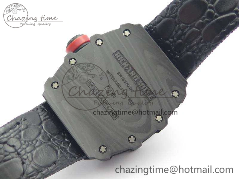 RM035-02 Rafael Nadal FC Caseback KVF Best Edition Skeleton Dial Red On Nylon Strap MIYOTA8215 V2