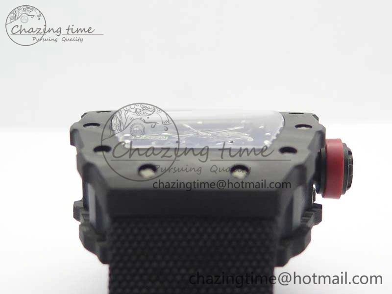RM035-02 Rafael Nadal FC Caseback KVF Best Edition Skeleton Dial Red On Nylon Strap MIYOTA8215 V2