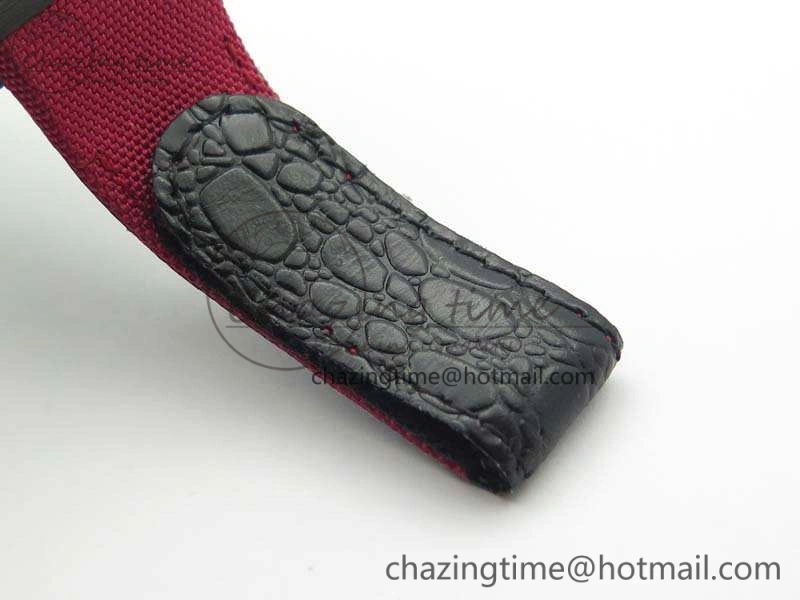 RM035-02 Rafael Nadal FC Caseback KVF Best Edition Skeleton Dial Red On Red Nylon Strap MIYOTA8215 V2