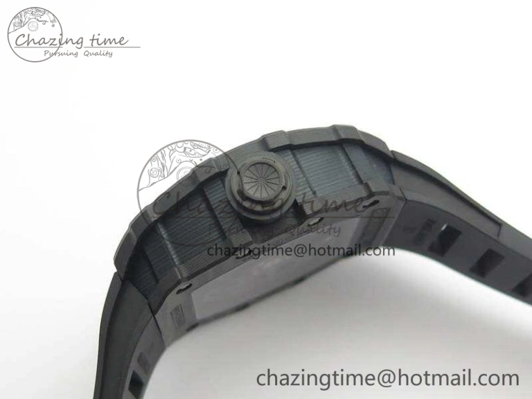 RM035-02 Rafael Nadal FC Ti Case KVF Best Edition Skeleton Dial Black On Rubber Strap MIYOTA8215 V2