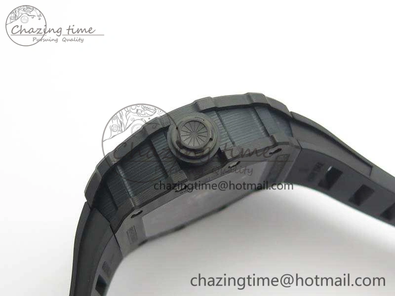 RM035-02 Rafael Nadal FC Ti Case KVF Best Edition Skeleton Dial Black On Rubber Strap MIYOTA8215 V2
