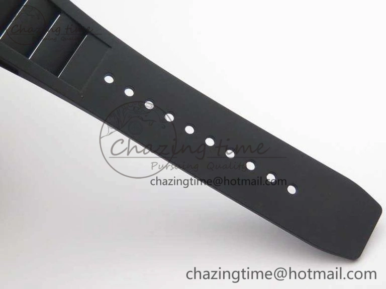 RM035-02 Rafael Nadal FC Ti Case KVF Best Edition Skeleton Dial Black On Rubber Strap MIYOTA8215 V2