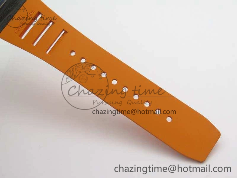 RM035-02 Rafael Nadal FC Ti Case KVF Best Edition Skeleton Dial Orange On Rubber Strap MIYOTA8215 V2