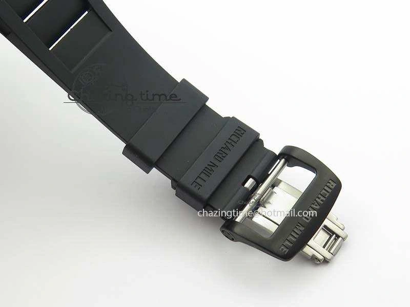RM035-02 Rafael Nadal FC Ti Case KVF Best Edition Skeleton Dial Red On Black Rubber Strap MIYOTA8215