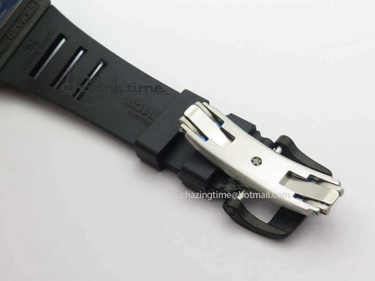 RM035-02 Rafael Nadal FC Ti Case KVF Best Edition Skeleton Dial Red On Black Rubber Strap MIYOTA8215