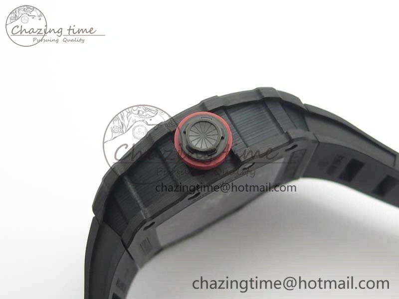 RM035-02 Rafael Nadal FC Ti Case KVF Best Edition Skeleton Dial Red On Rubber Strap MIYOTA8215 V2