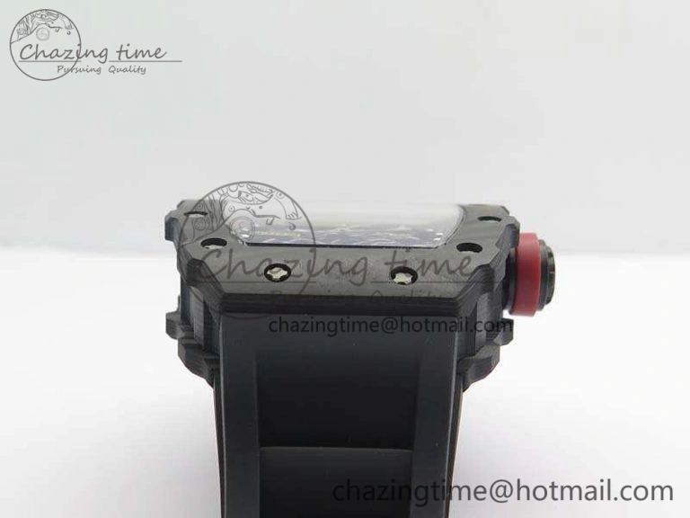 RM035-02 Rafael Nadal FC Ti Case KVF Best Edition Skeleton Dial Red On Rubber Strap MIYOTA8215 V2