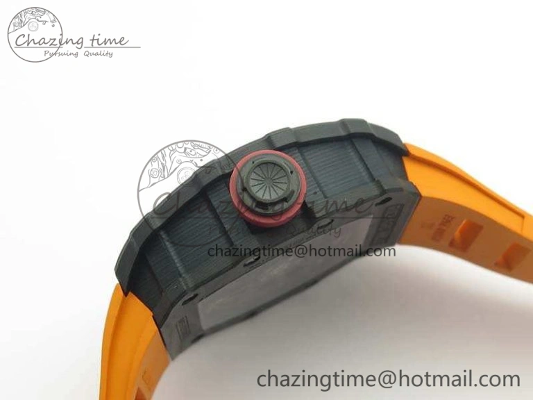 RM035-02 Rafael Nadal FC Ti Case KVF Best Edition Skeleton Dial Red On Rubber Strap MIYOTA8215 V2
