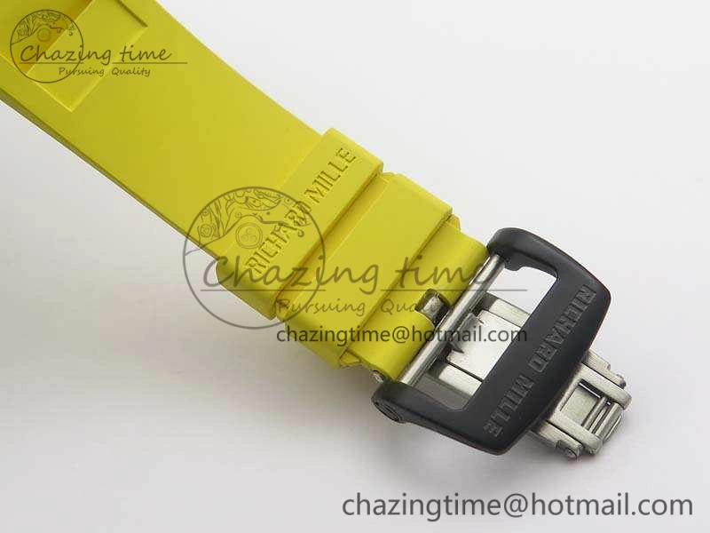 RM035-02 Rafael Nadal FC Ti Case KVF Best Edition Skeleton Dial Red On Rubber Strap MIYOTA8215 V2