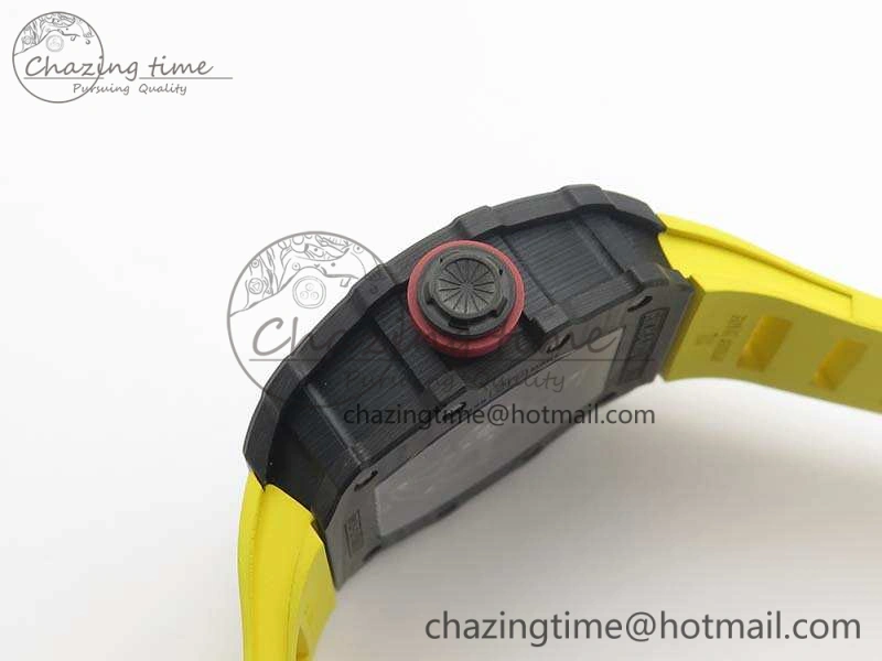 RM035-02 Rafael Nadal FC Ti Case KVF Best Edition Skeleton Dial Red On Rubber Strap MIYOTA8215 V2
