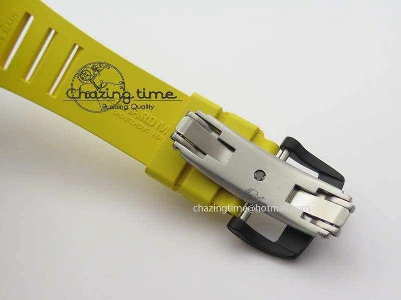 RM035-02 Rafael Nadal FC Ti Case KVF Best Edition Skeleton Dial Red On Yellow Rubber Strap MIYOTA8215