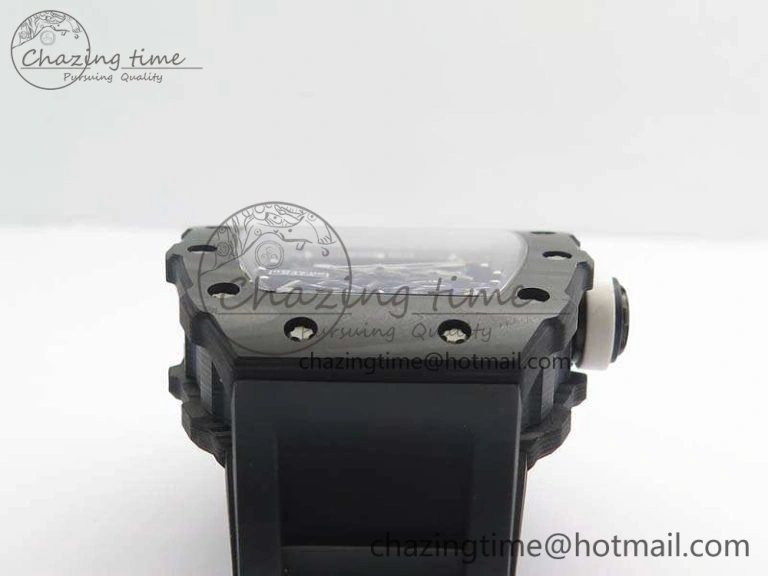 RM035-02 Rafael Nadal FC Ti Case KVF Best Edition Skeleton Dial White On Rubber Strap MIYOTA8215 V2