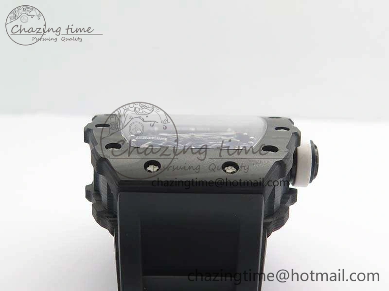 RM035-02 Rafael Nadal FC Ti Case KVF Best Edition Skeleton Dial White On Rubber Strap MIYOTA8215 V2