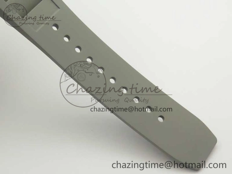 RM035-02 Rafael Nadal Forge Carbon Titanium Case KVF Best Edition Skeleton Dial Red on Gray Rubber Strap MIYOTA8215 V2