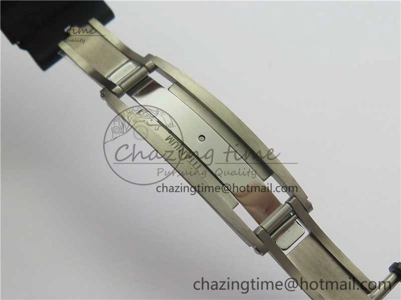 RM035-02 Real Forge Carbon Z+F 1:1 Best Edition Skeleton Dial on Black Rubber Strap NH05A