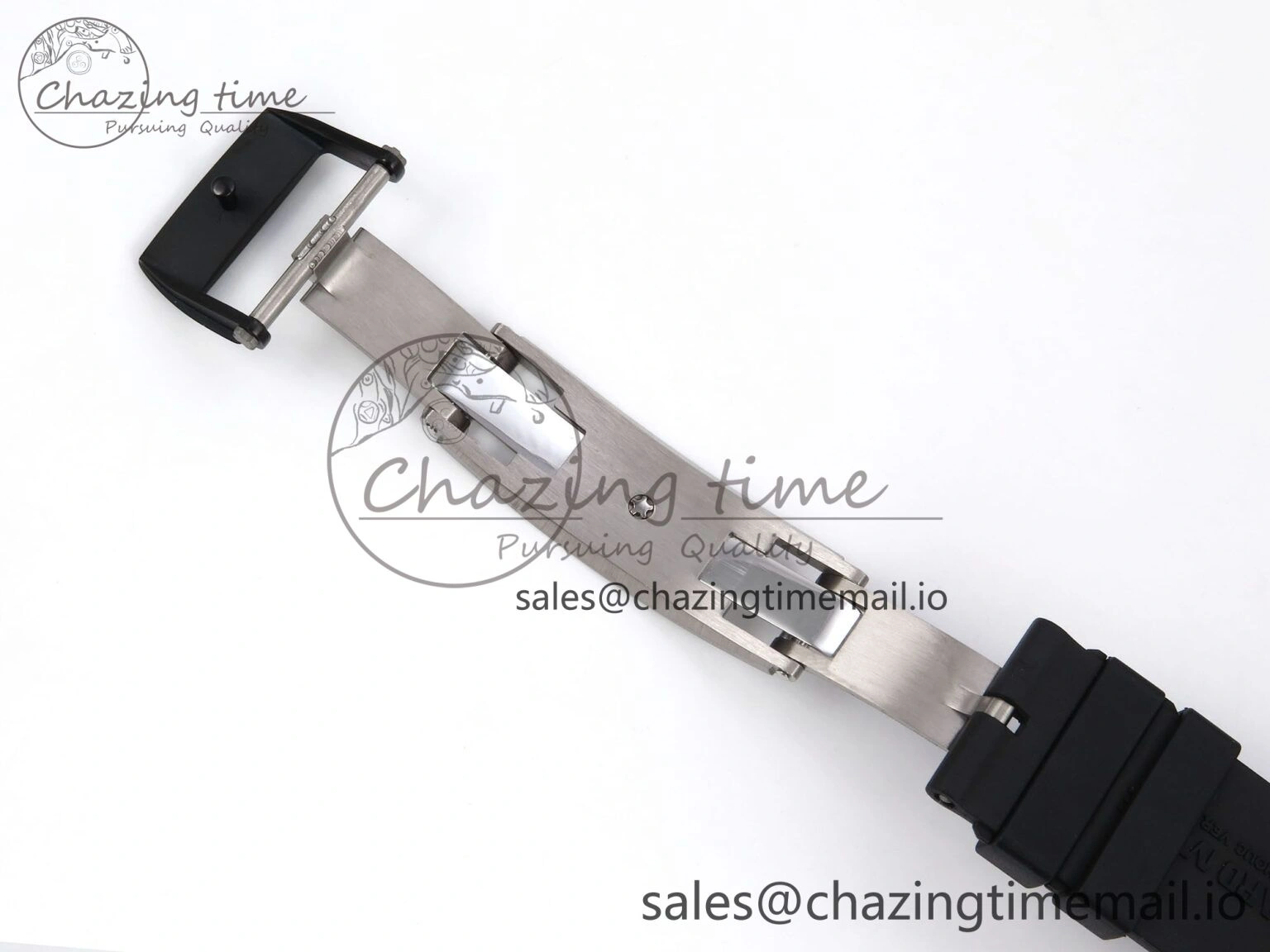 RM035-02 Red NTPT ZF 1:1 Best Edition Skeleton Dial on Black Rubber Strap RMAL1 Super Clone V6