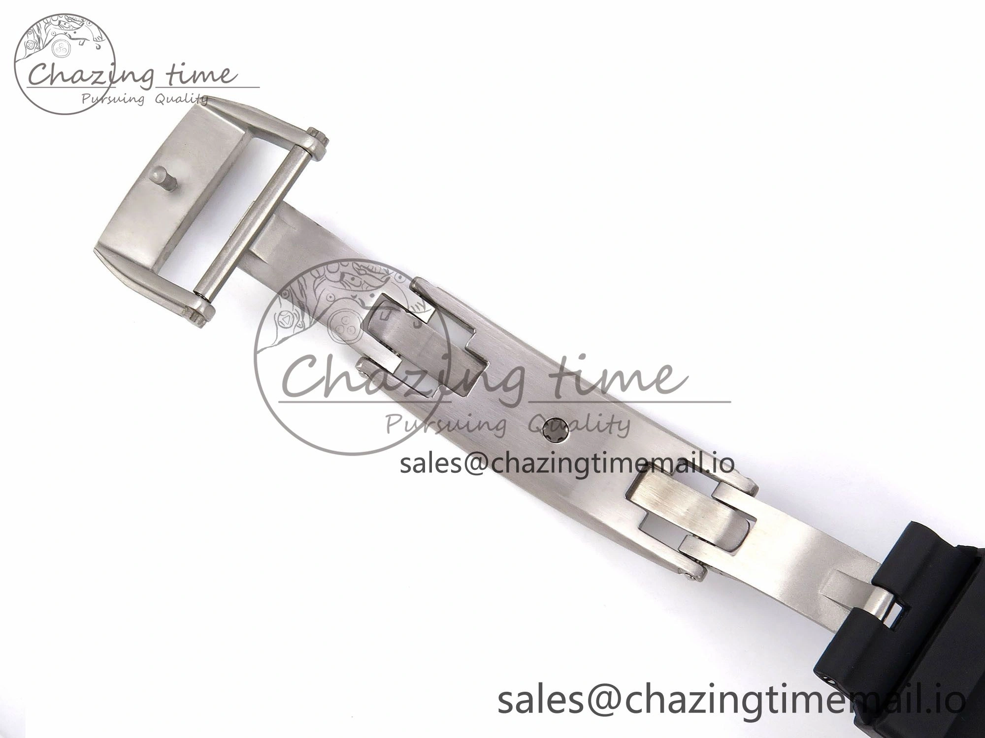 RM035-02 Transparent RMF 1:1 Best Edition Skeleton Dial on Black Rubber Strap RMAL1