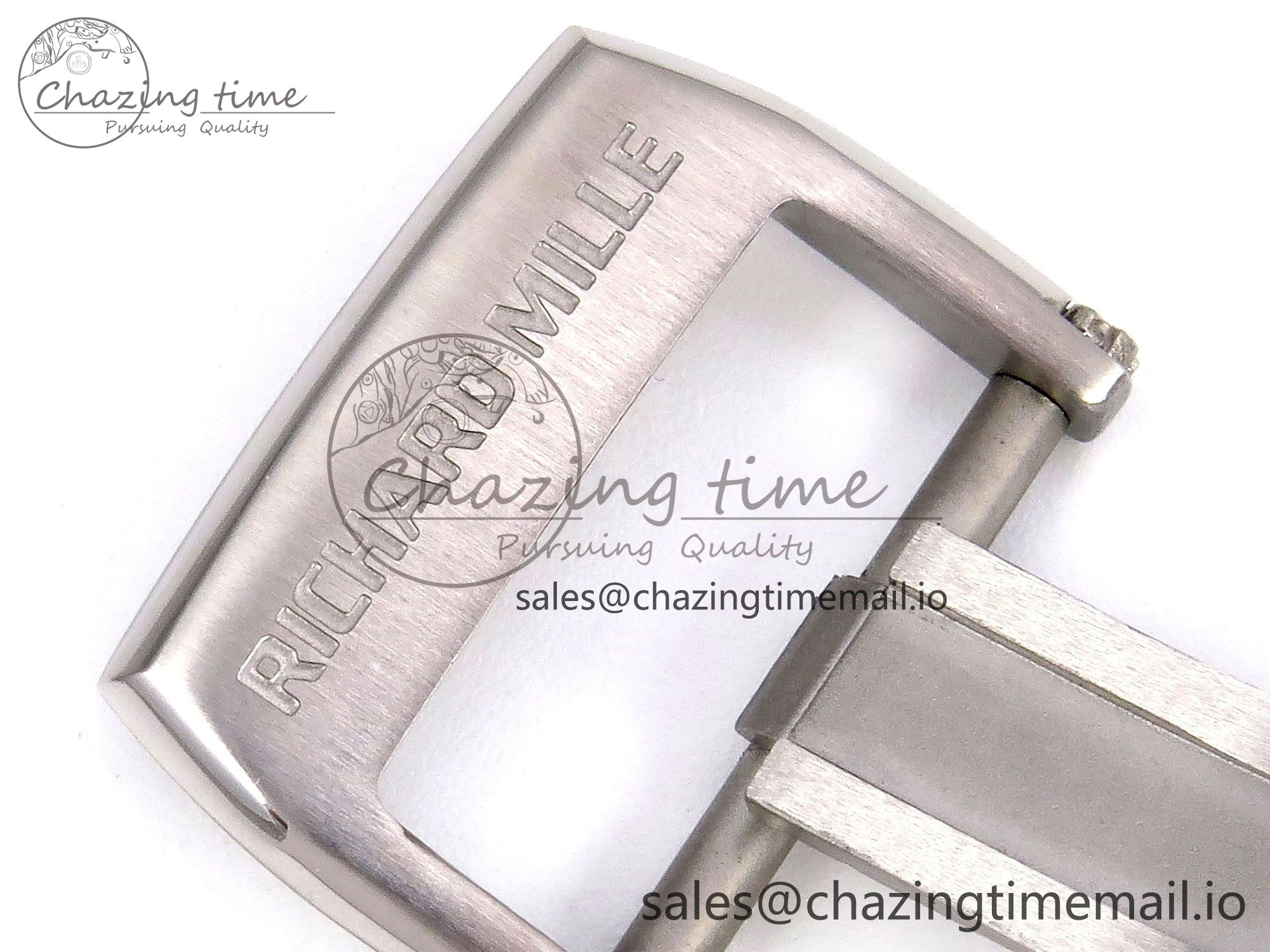 RM035-02 Transparent RMF 1:1 Best Edition Skeleton Dial on White Rubber Strap RMAL1