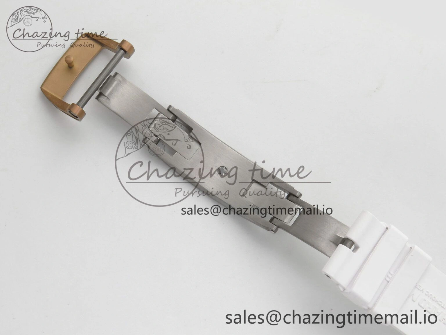 RM035 Americas RG SONIC Best Edition Skeleton Dial on White Rubber Strap Clone RMUL1