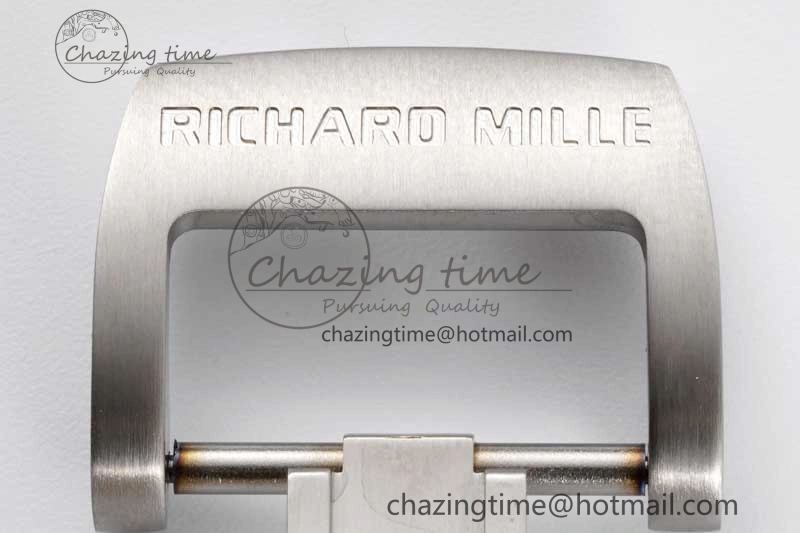 RM035 White Carbon SONIC Best Edition Skeleton Dial on Red Rubber Strap Clone RMUL2