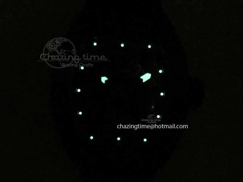 RM052-2 Black Ceramic Horse Dial On Black Rubber Strap MIYOTA8215 KVF