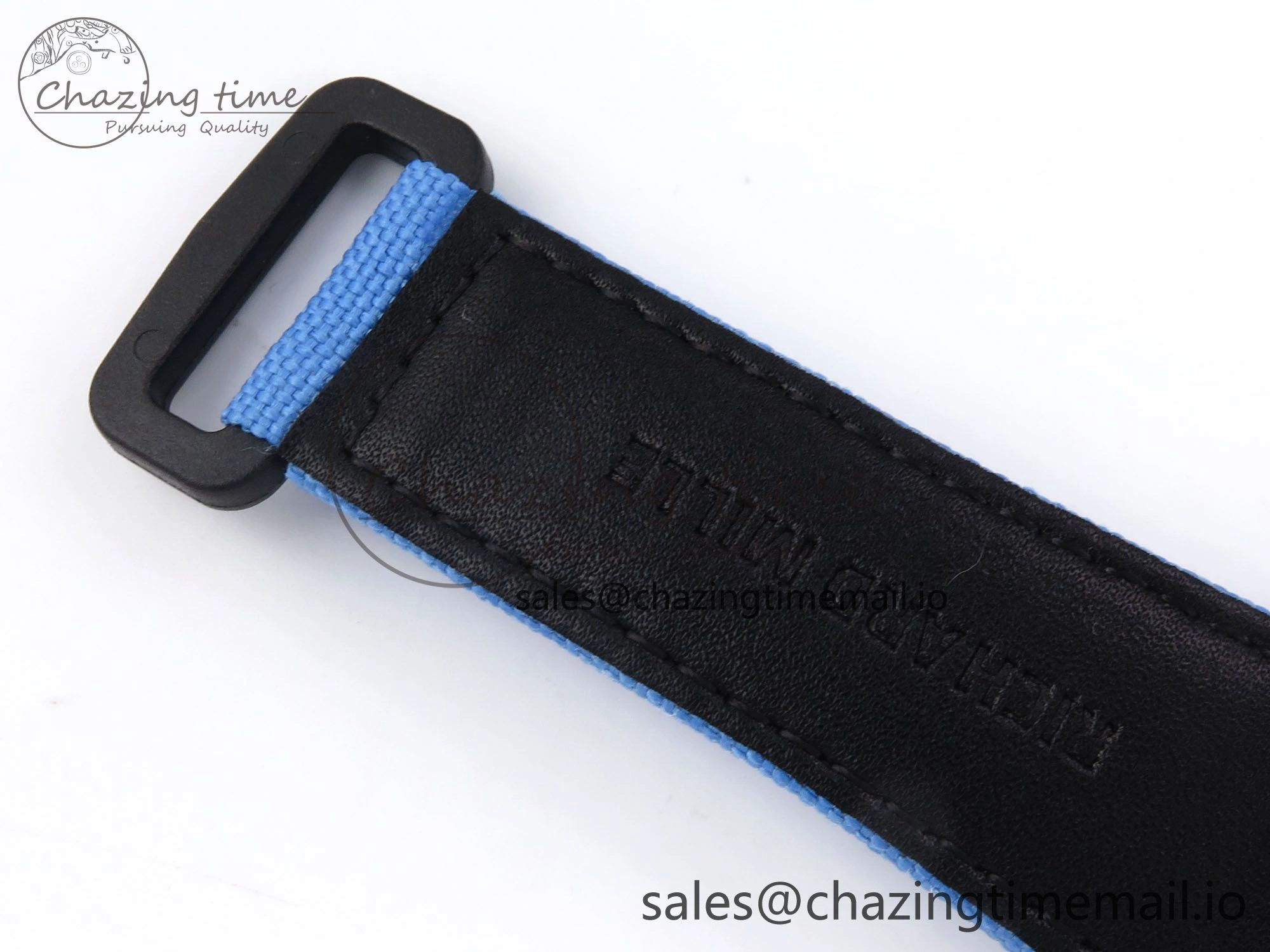 RM053-01 Real Forge Carbon JBF Best Edition Skeleton Dial on Blue Nylon Strap Asian Movement