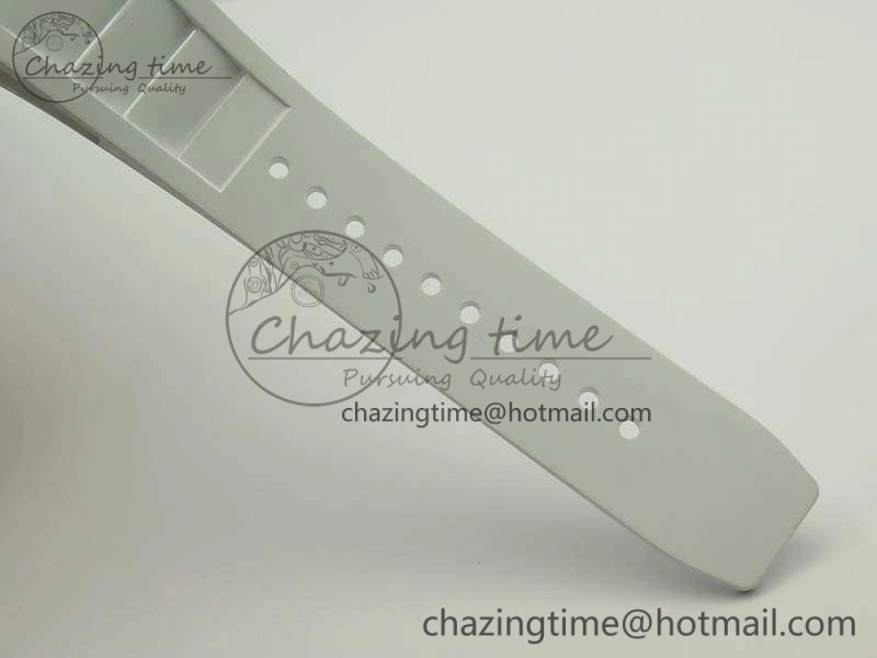 RM055 Carbon Case KVF Best Edition Skeleton Dial Gold Inner Bezel On Rubber Strap MIYOTA8215