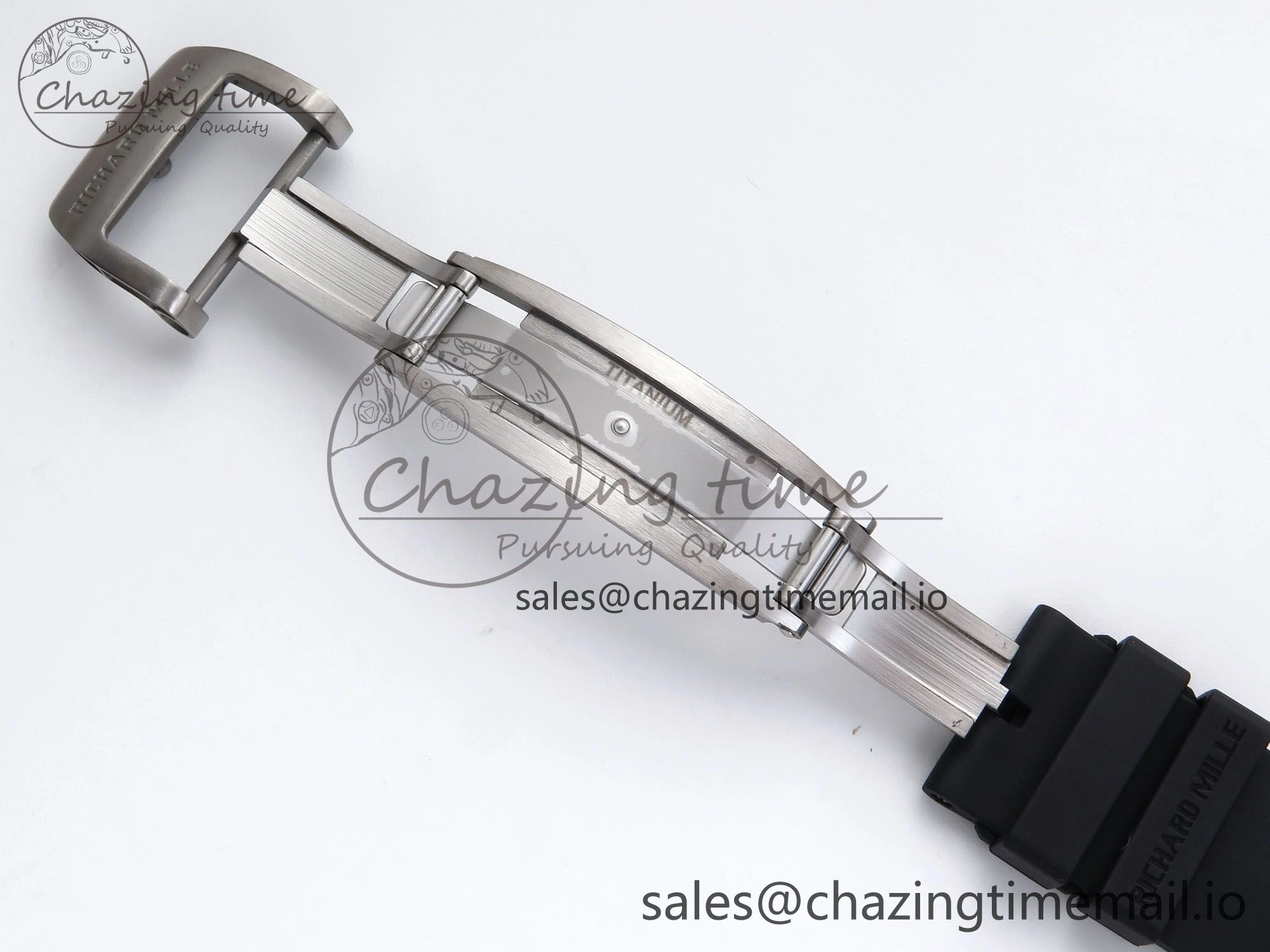 RM055 NTPT APSF 1:1 Best Edition RG Bezel Black Crown on Rubber Strap RMUL2 Super Clone