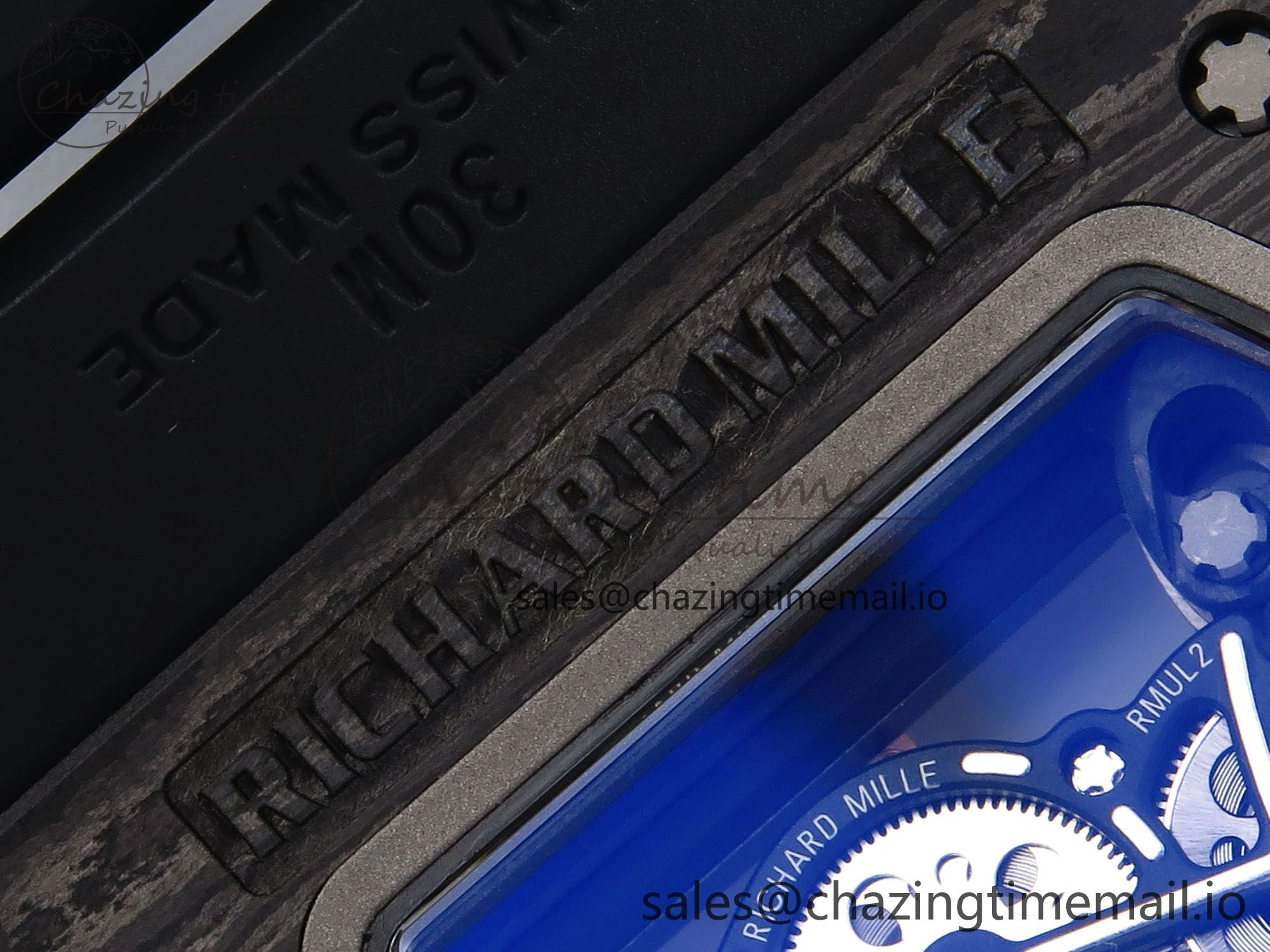 RM055 NTPT APSF 1:1 Best Edition RG Bezel Black Crown on Rubber Strap RMUL2 Super Clone
