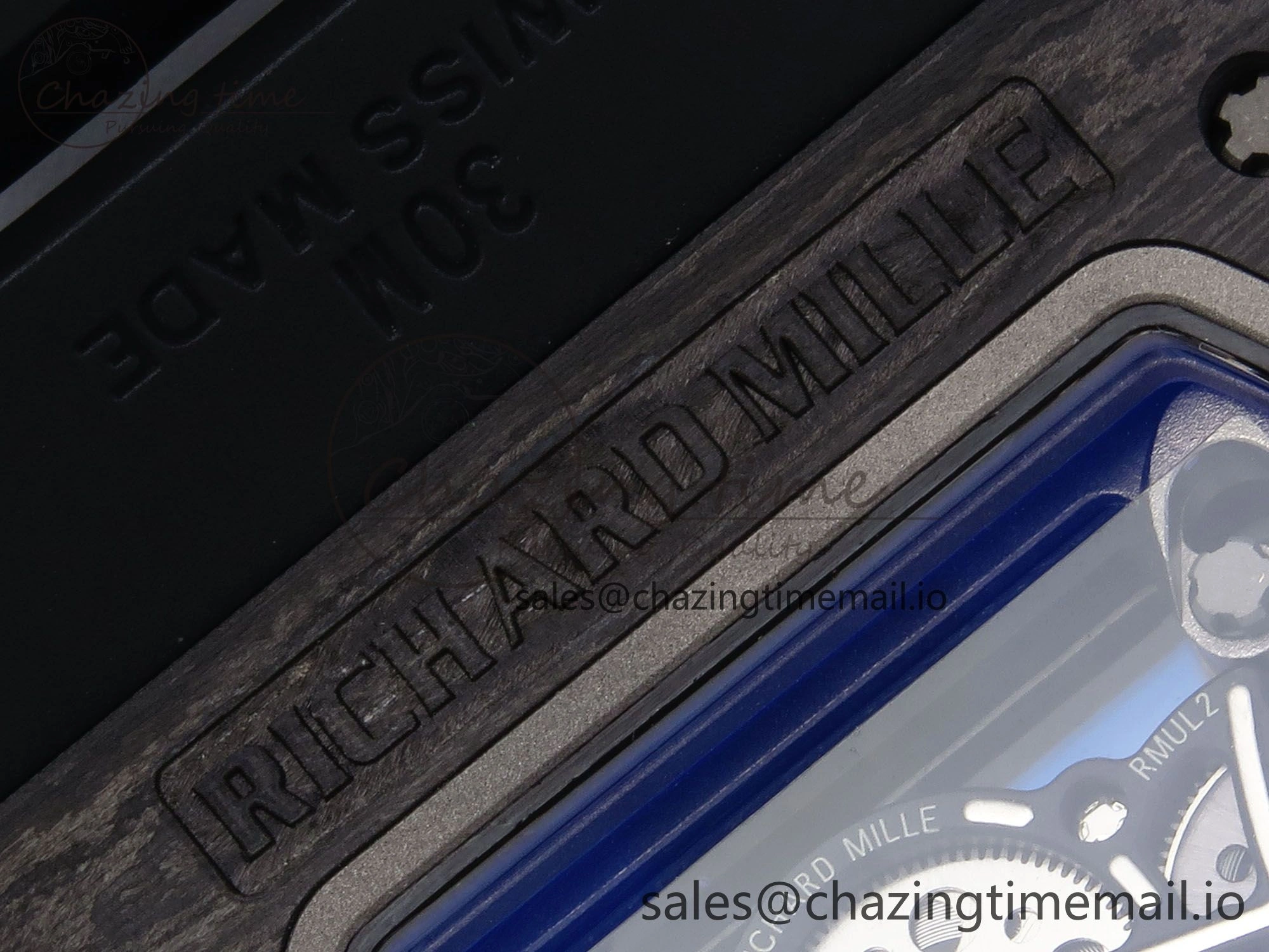 RM055 NTPT APSF 1:1 Best Edition White Bezel Black Crown on Rubber Strap RMUL2 Super Clone